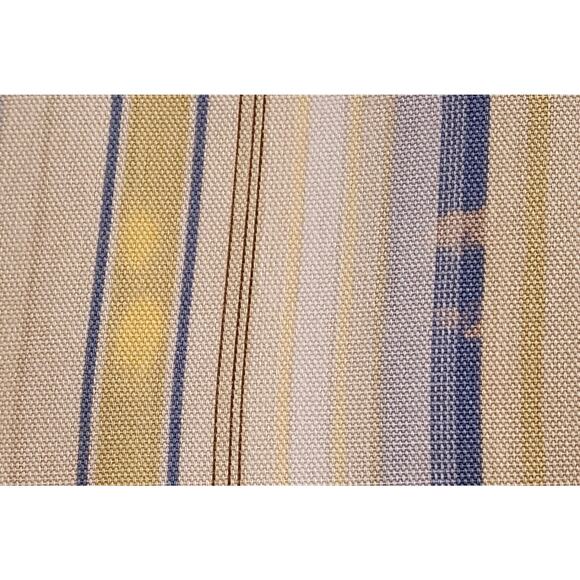 SHOWER CURTAIN-Yellow-Blue-Cushion or Pillow Material-78"x72" - Picture 6 of 7